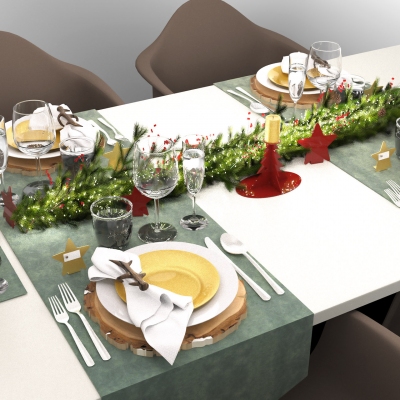 3329 - Table decorations or placeholder